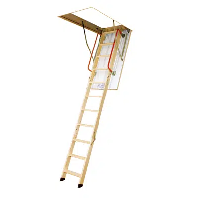 Image pour UPDATED Escaliers escamotables avec une échelle en bois LWK Komfort | FAKRO