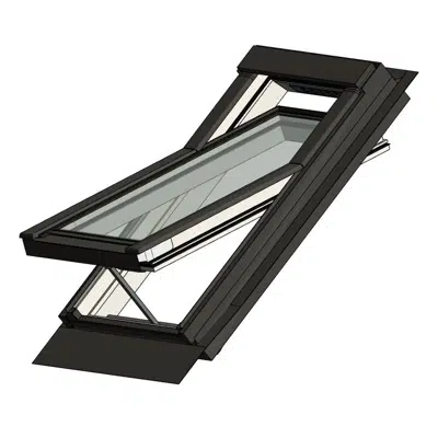 Window with raised axis of rotation FYU-V P5 proSky Z-Wave | FAKRO