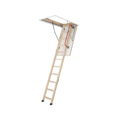 Image pour UPDATED Escaliers escamotables avec une échelle en bois LWZ Plus | FAKRO