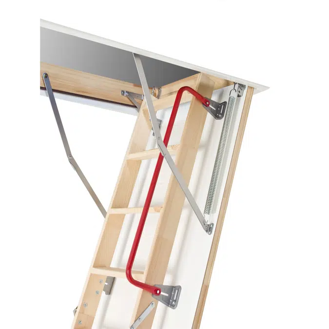 UPDATED Escaliers escamotables avec une échelle en bois LWZ Plus | FAKRO