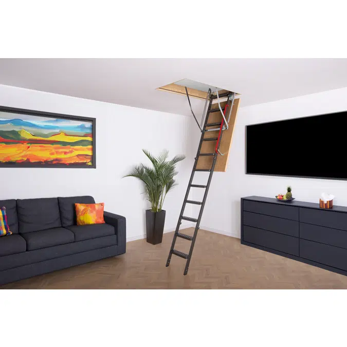 USA Metal folding attic ladders LME | FAKRO