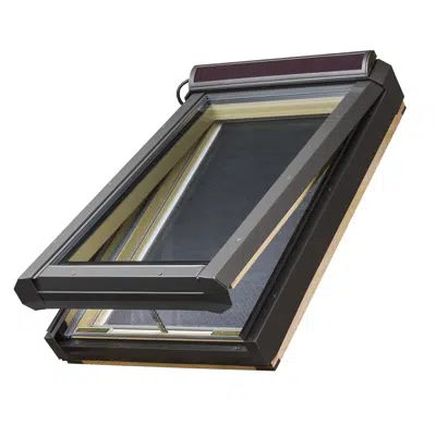 USA Solar powered deck mounted skylight FVS G31 | FAKRO için görüntü