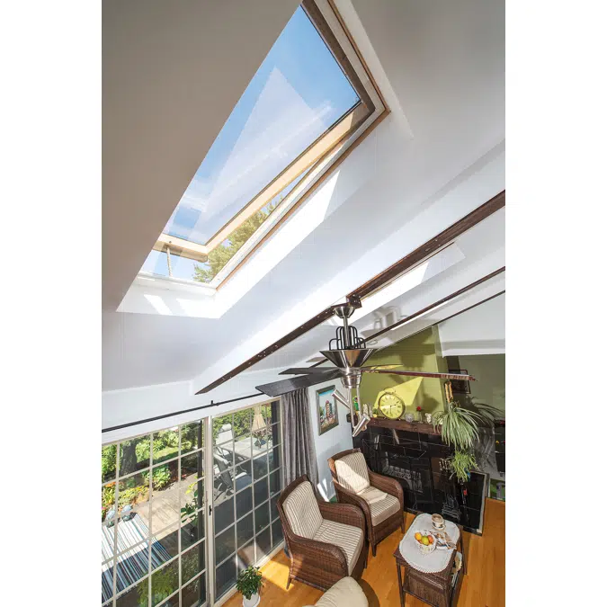 USA Solar powered deck mounted skylight FVS G31 | FAKRO