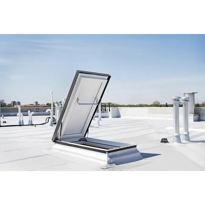 Flat roof access door DRL + Loft ladders LML | FAKRO