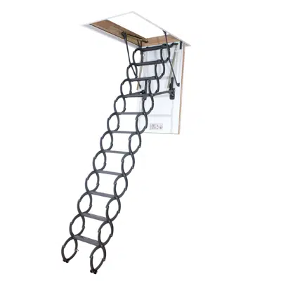 kuva kohteelle USA Scissor attic ladders LST | FAKRO