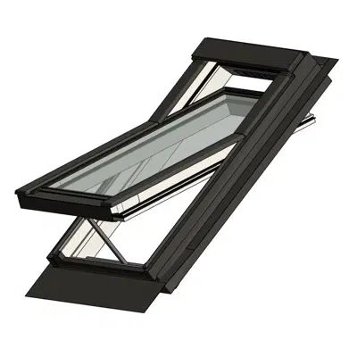 Window with raised axis of rotation FYW-V P5 proSky Z-Wave | FAKRO