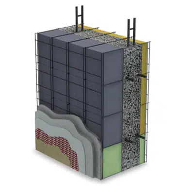 Image for SINGLE CAST INSULATING CONCRETE MODULE 15+5NES42