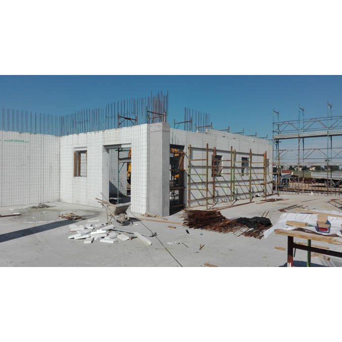 BIM objects - Free download! SINGLE CAST INSULATING CONCRETE MODULE 15 ...