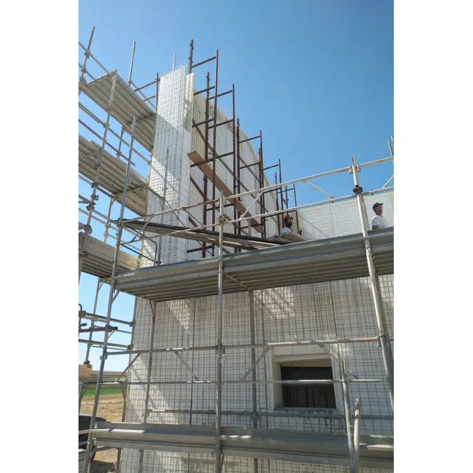 SINGLE CAST INSULATING CONCRETE MODULE 5+5NES27