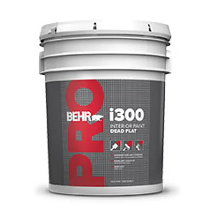 BIM objects Free download! BEHR PRO™ i300 Interior Flat Paint BIMobject