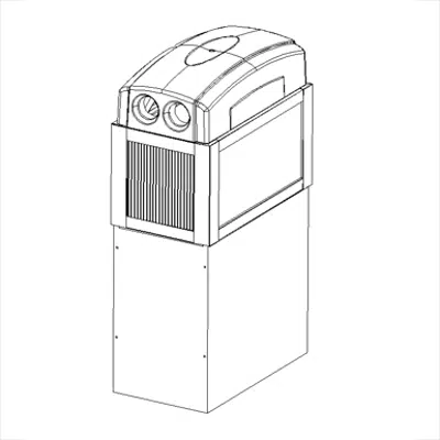 imazhi i Deepline 3m³ waste container
