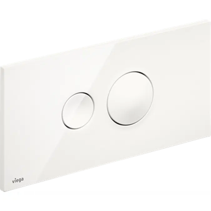 BIM objects - Free download! Flush plate Visign for Style 10 | BIMobject