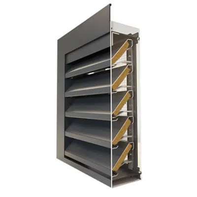 Image for Storax Acoustic Louvre ST-445-86