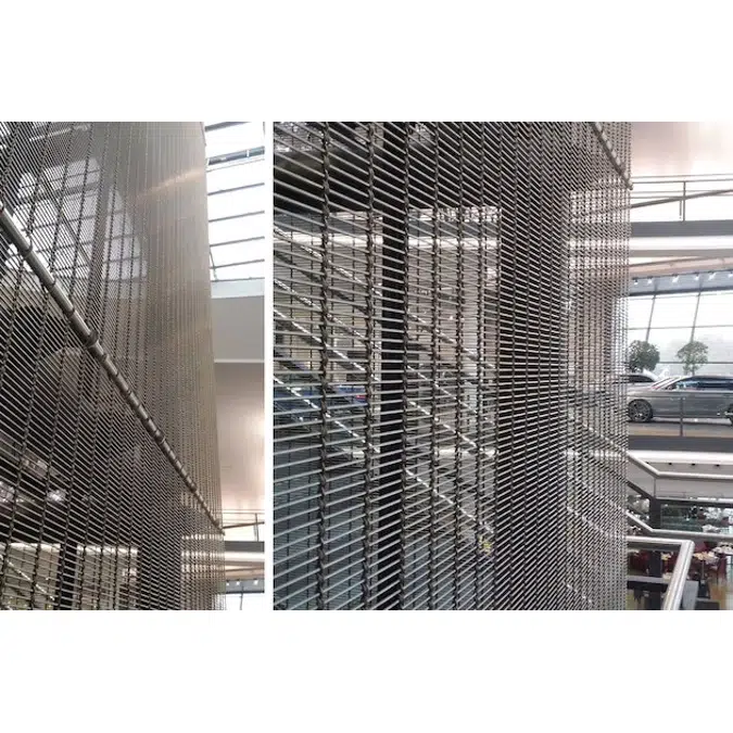 TIGRIS Stainless Steel Cabled Mesh