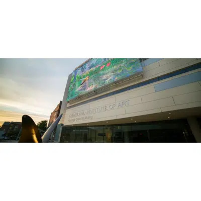Image for MEDIAMESH – media façade for architectural projects