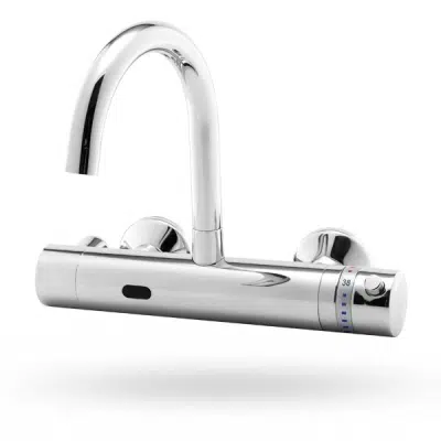Imagem para Touch Free Wall Mounted Faucet, APOLLO MEDICAL FB LF, SKU: 314535}