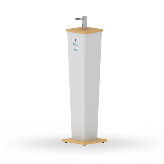 Hand Sanitizer Stand, Touch Free Hand Sanitizer Pillar, SKU: 281100