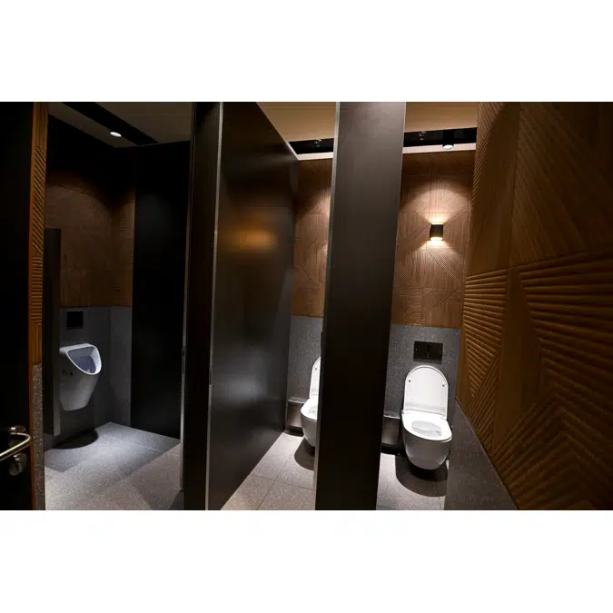 Floor-to-Ceiling HPL Cubicles and Toilet Partitions