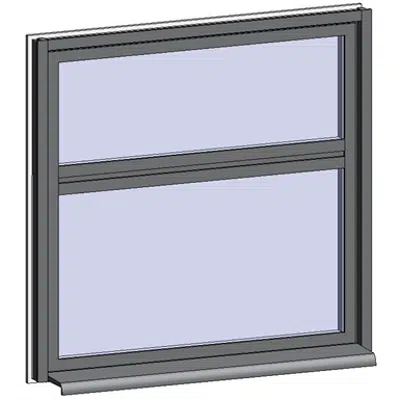 Image for Fixed Window with 2 Vertical zones