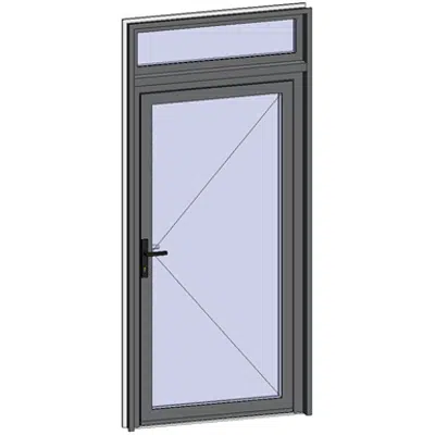 bilde for Grand Trafic Doors - Single inward opening with transom