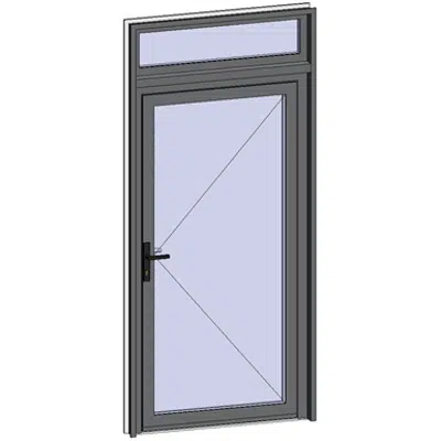 Image for Grand Trafic Doors - Single inward opening with transom