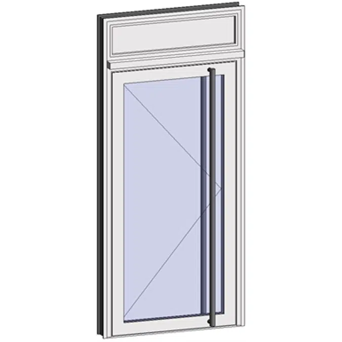 Grand Trafic Doors - Single inward opening with transom