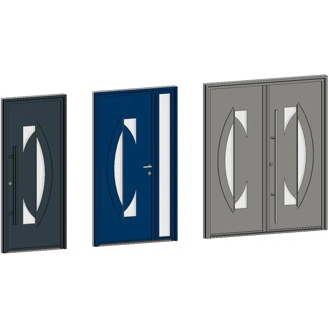 Entrance door Collection Perspective CLARINE