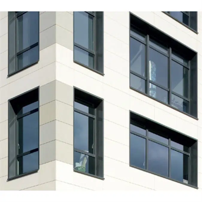 Vertical strip windows - 6 zones