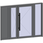 grand trafic doors - double inward opening with 2 fixed