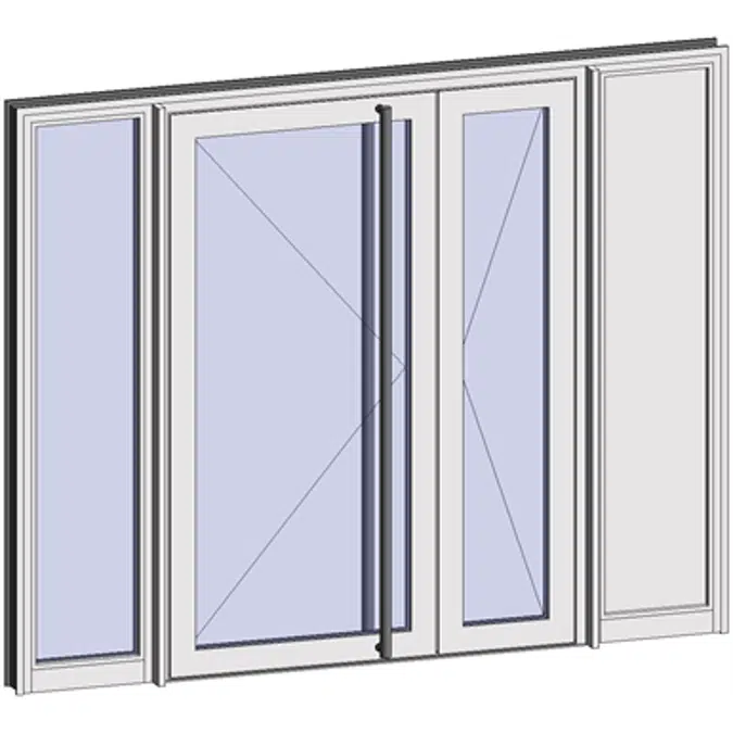 Grand Trafic Doors - Double inward opening with 2 fixed