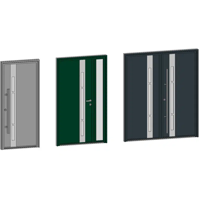 Entrance door Collection Contemporaine EFFIGIE
