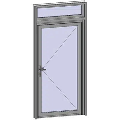 Image for Grand Trafic Doors - Anti Finger Pinch version - Single inward opening with transom