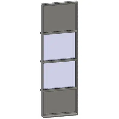 รูปภาพสำหรับ Vertical strip windows - 4 zones