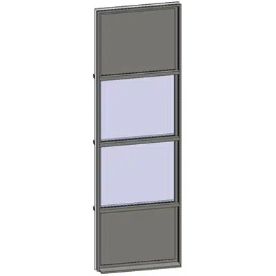 Image for Vertical strip windows - 4 zones
