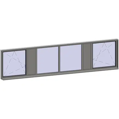 Immagine per Horizontal strip windows - 6 zones