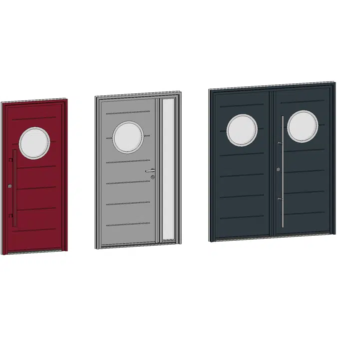 Entrance door Collection Contemporaine MARINE