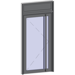 grand trafic doors - single outward opening with transom