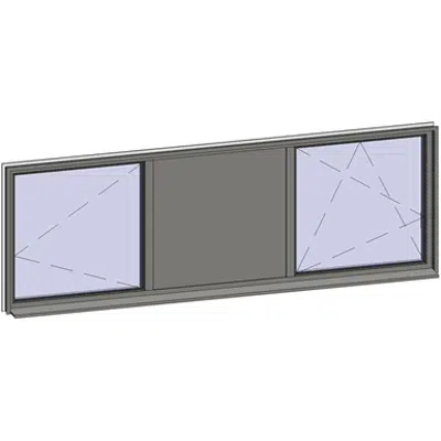 Image for Horizontal strip windows - 3 zones