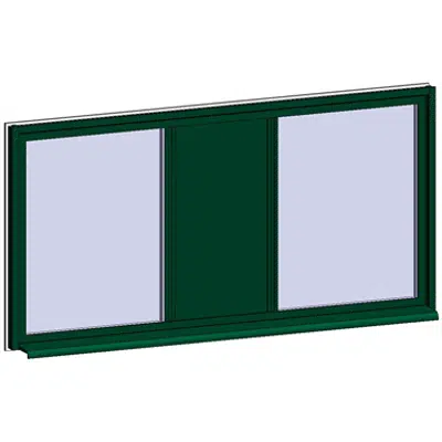 Image for Fixed Window with 3 Horizontal zones