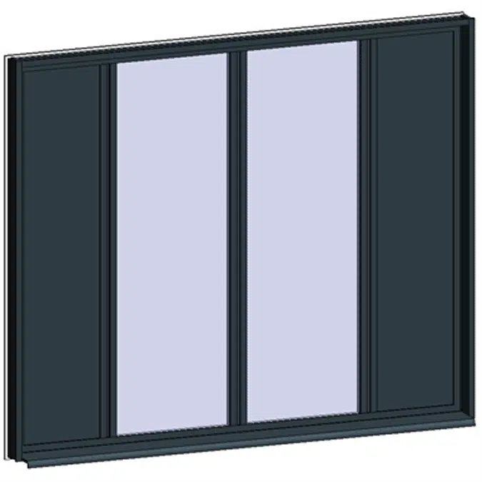 Fixed Window with 4 Horizontal zones