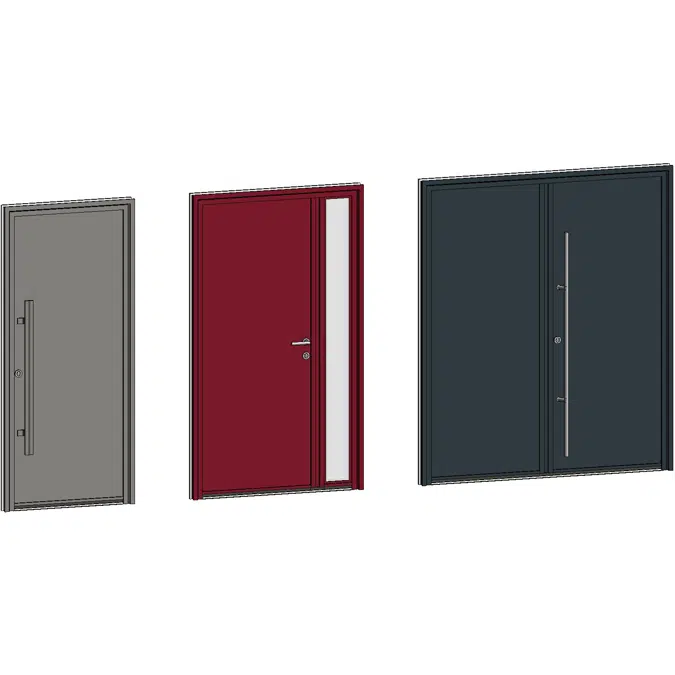 Entrance door Collection Contemporaine ORIGINE
