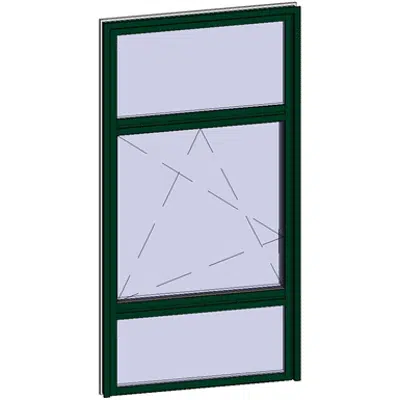 Image for Window opening inside with sublight and transom