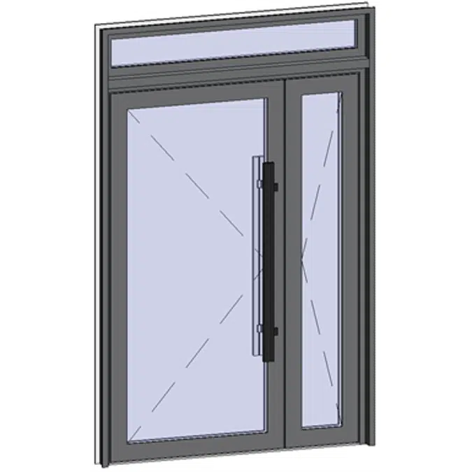 Grand Trafic Doors - Double outward opening with transom