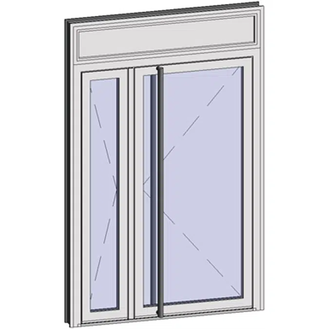 Grand Trafic Doors - Double outward opening with transom