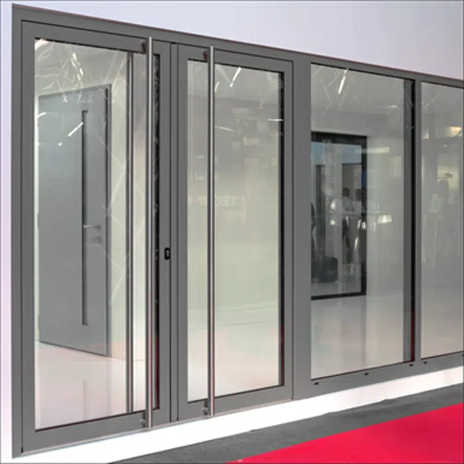 Grand Trafic Doors - Anti Finger Pinch version - Single outward opening with 2 fixed