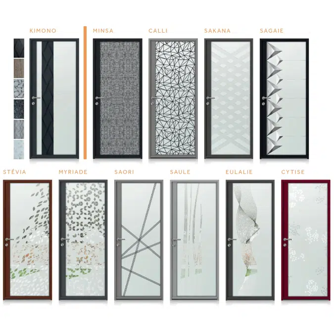 Entrance door Collection Luminescence