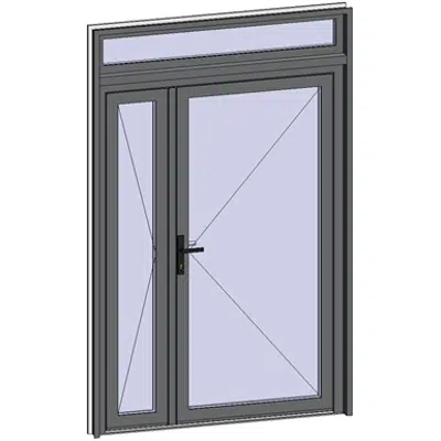 Image for Grand Trafic Doors - Double inward opening with transom