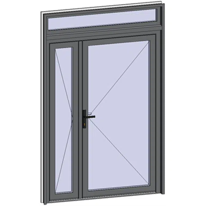 Grand Trafic Doors - Double inward opening with transom