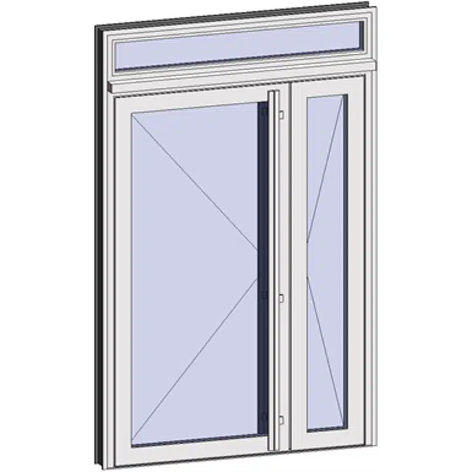 Grand Trafic Doors - Double inward opening with transom