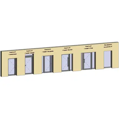 Immagine per Grand Trafic Doors - Anti Finger Pinch version - Single outward opening - Showcase